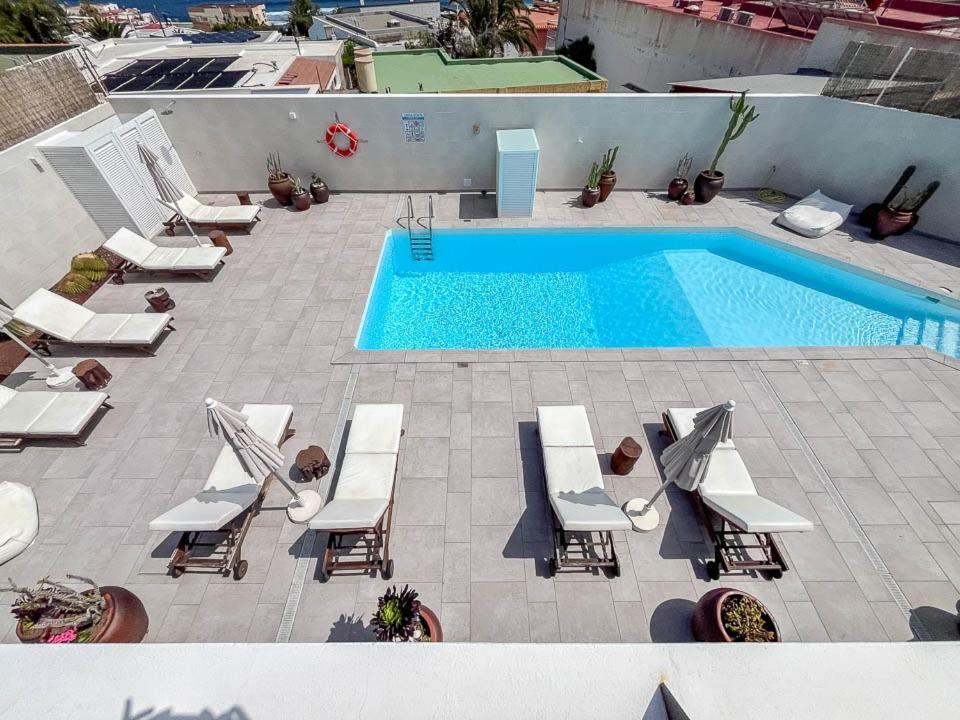 Casa Edem Iii Playa Del Hombre Con Piscina * Telde