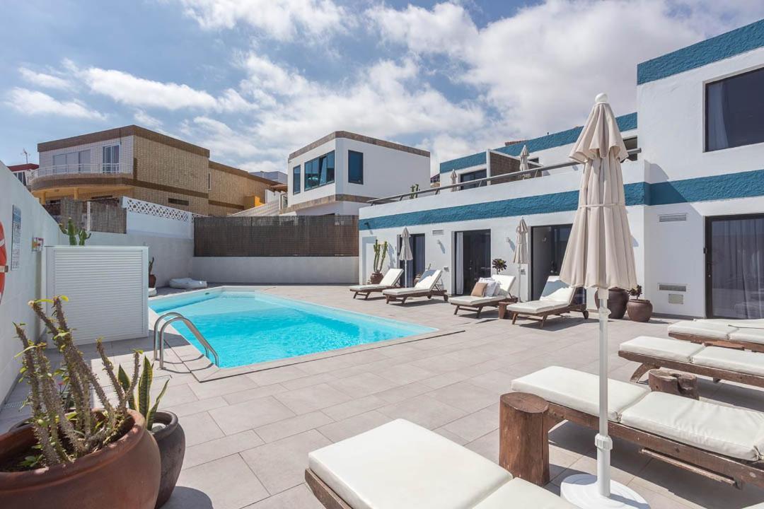 Casa Edem Iii Playa Del Hombre Con Piscina * Telde