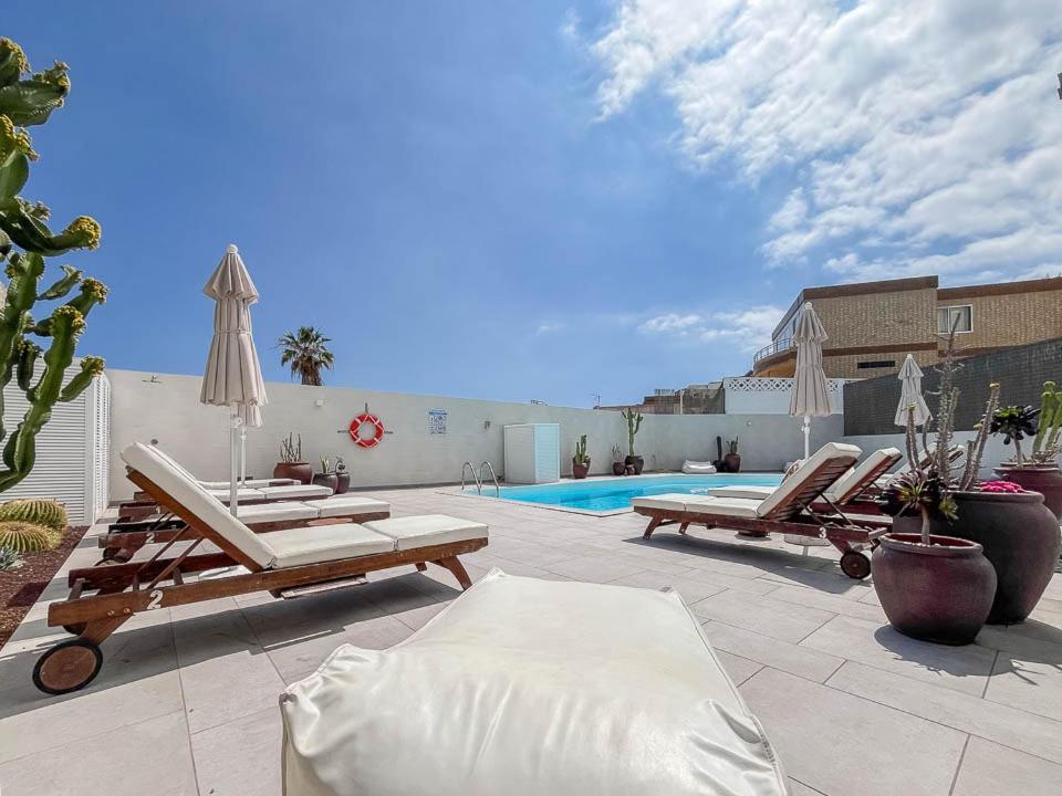 Casa Edem Iii Playa Del Hombre Con Piscina * Telde