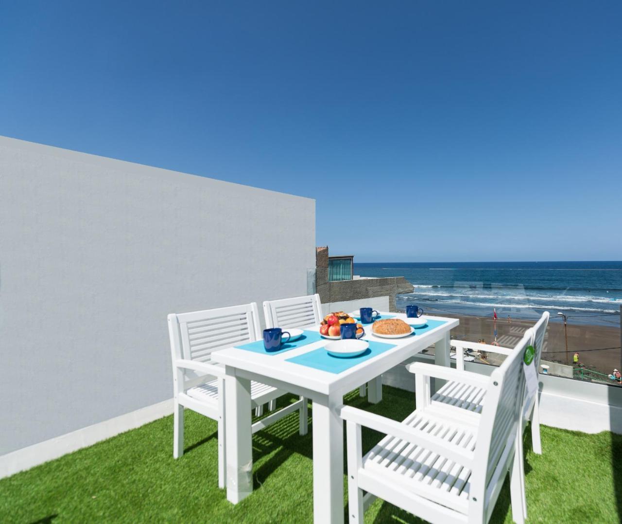 Deluxe Home, Sea View And Terrace Gc52