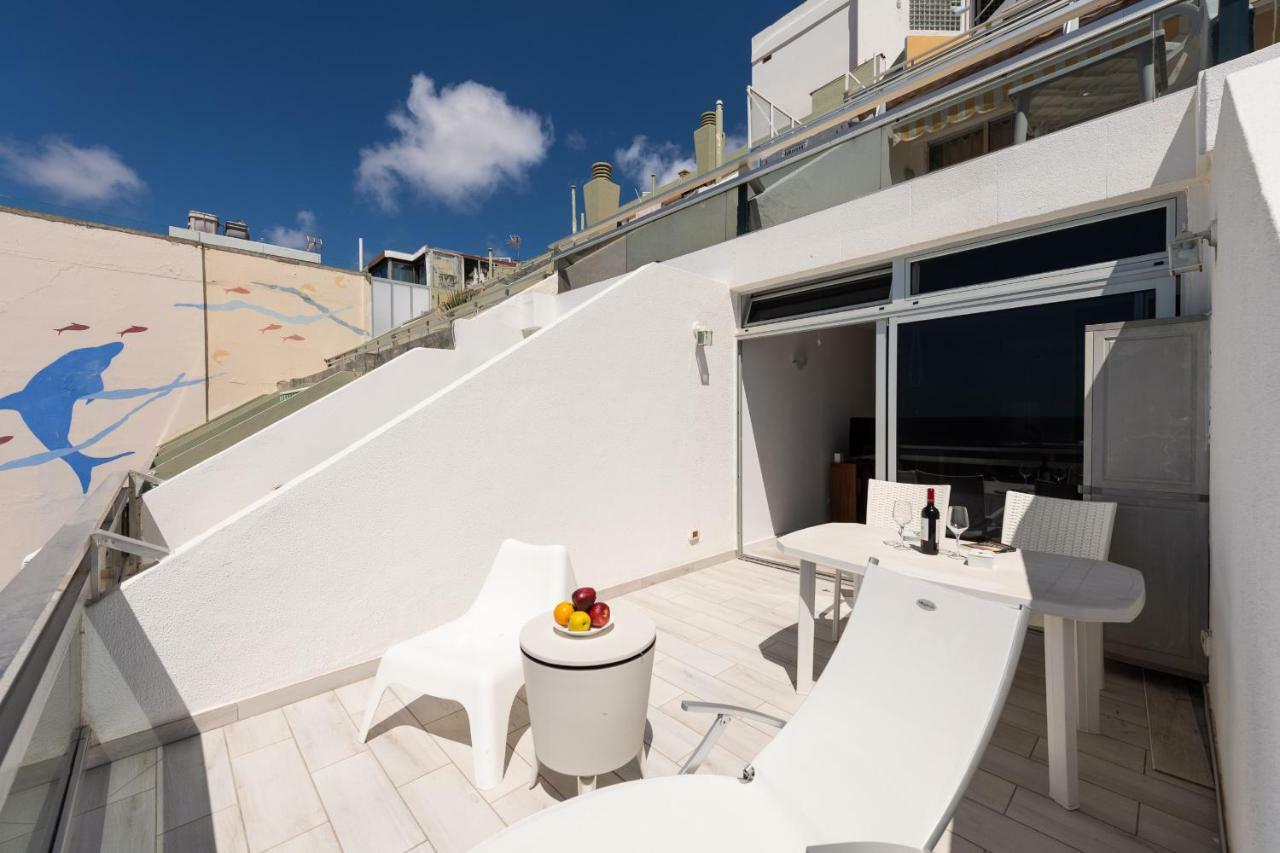 Great Terrace Sea Views - Wifi By Canariasgetaway