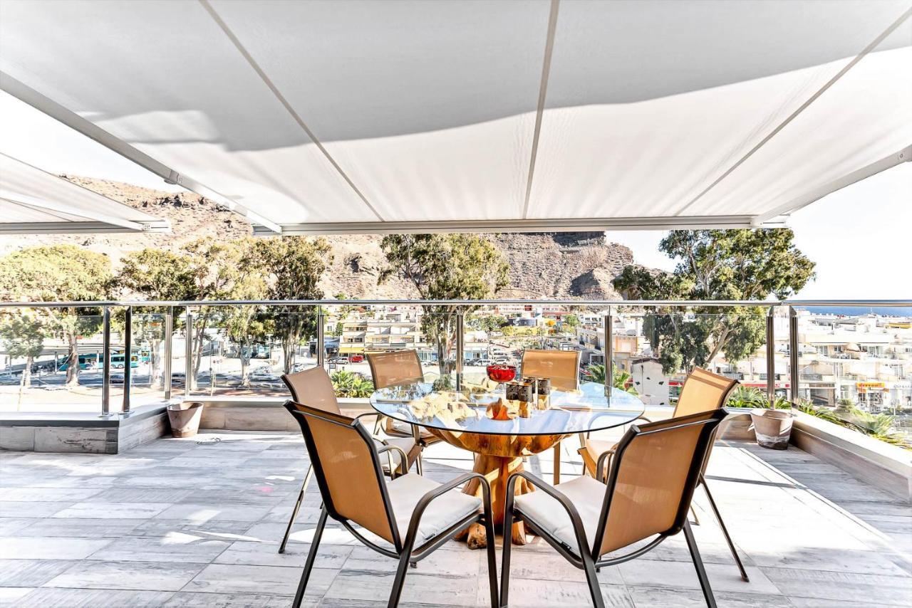 Rivera Del Puerto Luxury Penthouse With Great Terrace And Sea View * Puerto De Mogan