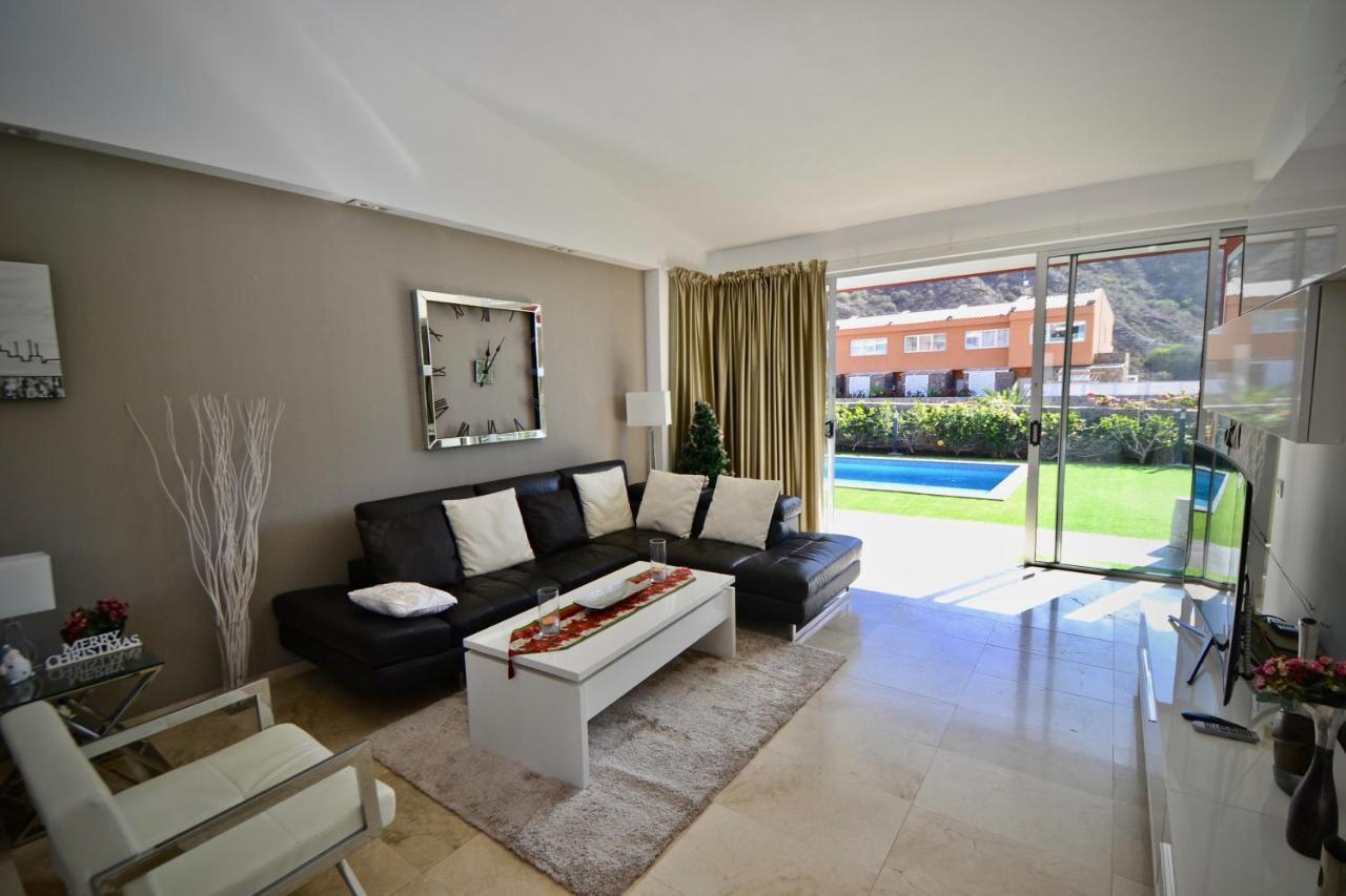 Katarina In Beautiful Tauro With Private Heated Swimming Pool Taurito