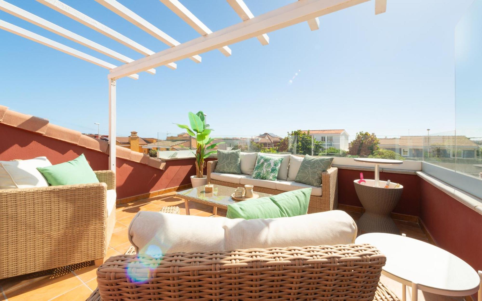 Chale Con Terraza En La Costa Holiday home *